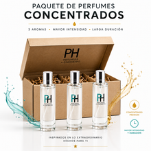 Paquete de Perfumes Concentrados De 60 ml