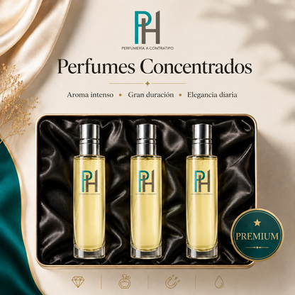 Paquete de Perfumes Concentrados De 60 ml